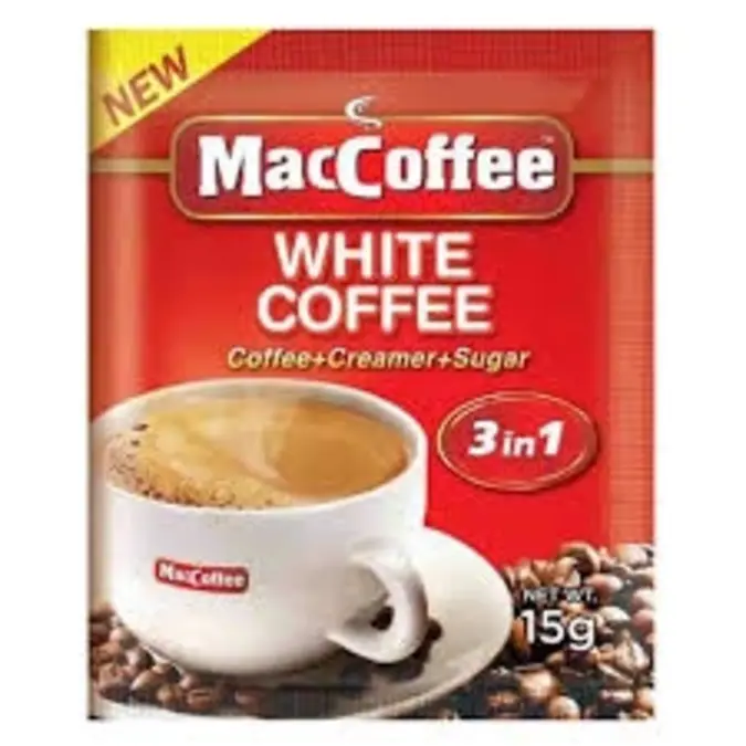 Maccoffee 3In1 White Coffee 15G